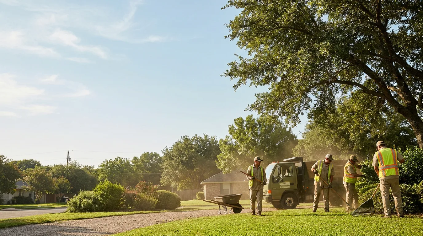 Landscaping in Rhome, TX near me